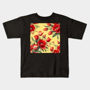 Tulip Flower Kids T-Shirt